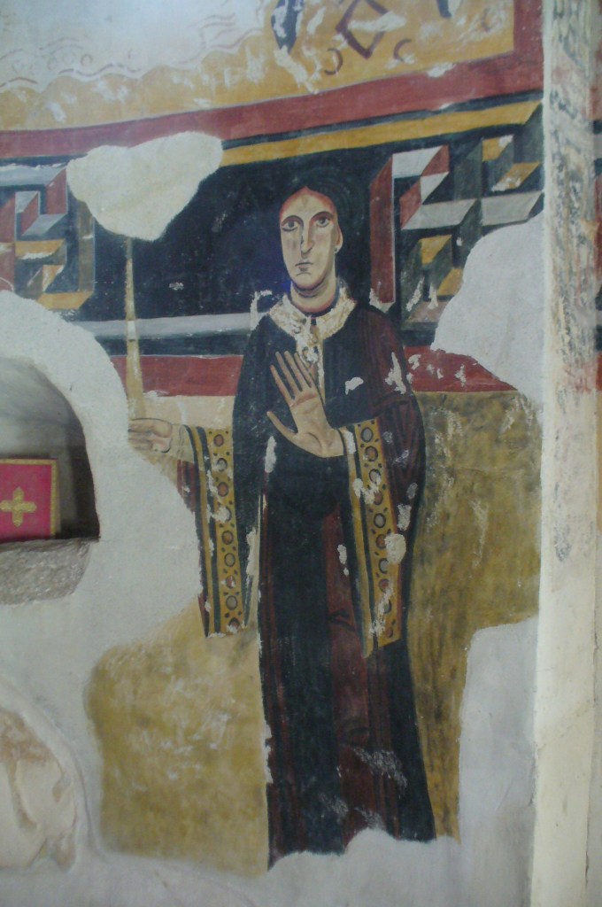 Lucia de La Marche fresco